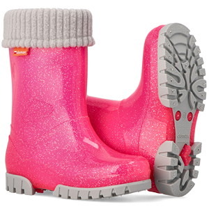 Botas de Lluvia Brillantes TWISTER LUX para Niños y Jóvenes, Tallas 28-35, Cómodas, Duraderas, Impermeables, Calzado Seguro para Invierno y Exteriores - Product Image 5