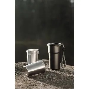 Set di 4 Tazze in Acciaio Inossidabile VINGA Parks RCS Sostenibili, Bicchieri Ecologici - Product Image 3