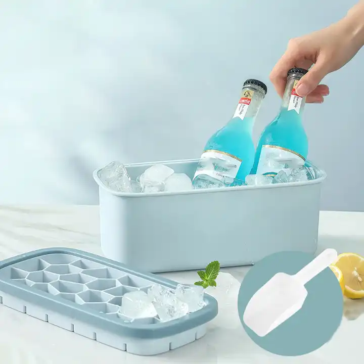 Wholesale Flexible Silicone Ice Cube Tray Easy Pop Out - at 