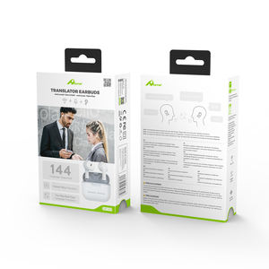 HOME Digitalome EP-112 Wireless Smart Translator Headphones Real-<b>Time</b> Earbug Translation for <b>Travel</b> Business Learning - Product Image 3