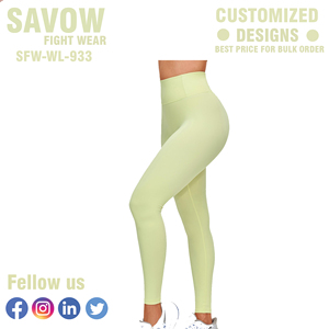 เลกกิ้งเอวสูงสำหรับผู้หญิงน้ำหนักเบากันลื่นแห้งเร็วระบายอากาศได้ดีคุณสมบัติด้านความปลอดภัยสำหรับการวิ่งตอนกลางคืนการฝึกกลางแจ้งและสตูดิโอ - Product Image 2