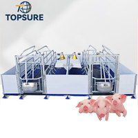 Système de stalle de ferme porcine de haute qualité stylo de caisse de mise bas durable équipement d'élevage à vendre