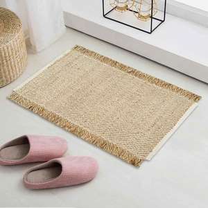 Alfombra de Yute natural 100% con característica antideslizante para usos domésticos por exportadores indios - Product Image 5