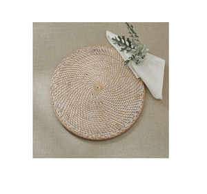 Meilleure vente de haute qualité en rotin chargeur plaque napperons accessoires tapis tampons décoration de table prix de gros - Product Image 2