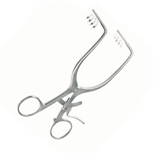 Beckmann Adson Refractor de autoretención X4 Puntas Retractor quirúrgico Romo Retractor Adson de acero inoxidable - Product Image 2