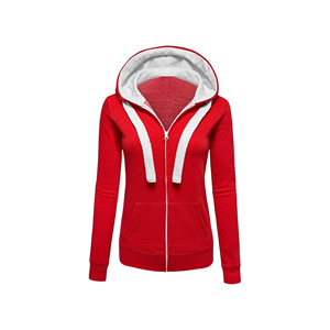 OEM Casual a granel de manga larga con capucha de cuello de moda Flim Fit Venta caliente de diseño personalizado Logo Sudadera con capucha para las mujeres de Bangaldesh - Product Image 2