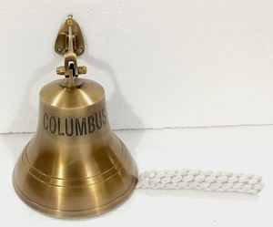 High Quality Premium Nautical <b>Ship</b> <b>Bell</b> High Demand Brass <b>Bell</b> Antique Finish Engraved Hot Selling Metal <b>Bell</b> <b>Ship</b> - Product Image 6