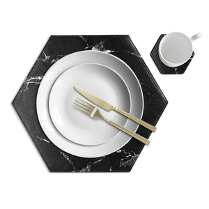 Design élégant Tapis de table en cuir Cuisine Napperons de table à manger lavables topes qualité Meilleur design Échantillon gratuit - Product Image 6