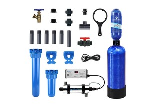 Système d'osmose inverse Aquasana pour toute la maison, économique, avec UV et filtration multiple, et raccords en laiton - Product Image 3