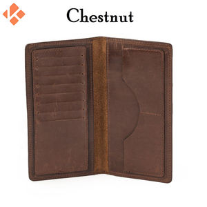 Carteras de hombre de negocios Cartera larga de cuero PU sólido Monederos de efectivo Carteras estándar casuales Hombre - Product Image 6