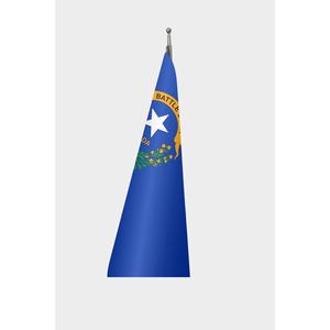 Drapeau de bureau officiel de Nevada, logo personnalisé, drapeau mondial, impression numérique, soie, polyester, plastique, aluminium, affichage éducatif - Product Image 3