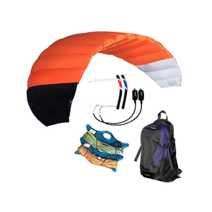 Cometa de tracción de cuatro líneas de 5M cuadrados para deportes acuáticos y kitesurf al aire libre - Product Image 4