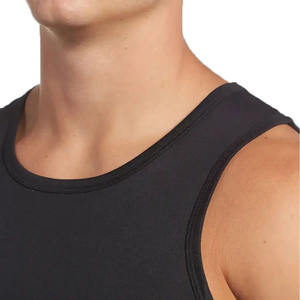 Proveedor directo por encargo de los hombres de verano Fitness Tank Tops Casual Sports Logo Sublimación Imprimir Botón Decoración Chaleco Singlets - Product Image 4