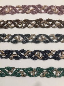 Premium Quality Elegant Teal Embroidery <b>Lace</b> for Wedding Dress or <b>Curtains</b> and Home Decor Available for Bulk Quantity - Product Image 2