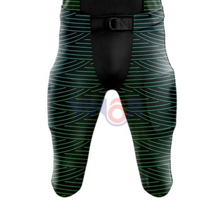 Uniforme de fútbol americano juvenil de alta calidad, logotipo sublimado personalizado, aparejos de impresión, sarga en poliéster, conjunto de números de estilo liso - Product Image 5