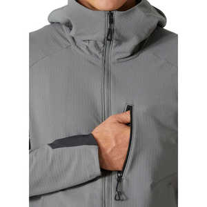 Veste coupe-vent softshell pour hommes de haute qualité coupe ajustée décontractée automne hiver extérieur imperméable polyester nouvel état air - Product Image 2