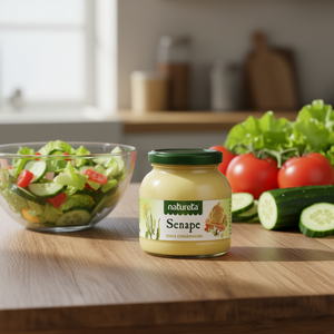 Sauce Salade Moutarde au Miel Natureta 200g x 12 Pcs Pot Mason Sans Conservateurs - Product Image 3