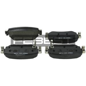 Pastiglie freno posteriori FEBEST (0201-J11ER) - Product Image 1
