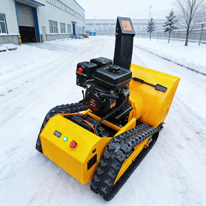 Soplador de Nieve de Gasolina de Alto Rendimiento de 13 HP, Quitanieves Autopropulsado con Tracción sobre Orugas y Barrena para Limpieza de Aceras y Granjas - Product Image 6