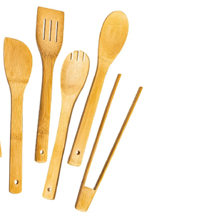 Utensilios de cocina de madera de nuevo diseño, venta al por mayor, espátula de madera para utensilios de cocina, juego de utensilios decorativos, compra de la India - Product Image 5