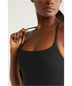 Mono Deportivo Casual para Mujer, Talla Grande, Cintura Alta, Cómodo, Duradero, Transpirable, Sin Mangas, Spandex/Poliéster, Primavera - Product Image 5