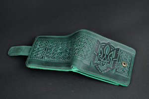 Custom Engraved Vintage Style Short <b>Leather</b> Strap Fold Closure Groomsmen <b>Gift</b> <b>for</b> <b>Him</b> <b>Anniversary</b> Boyfriend Husband Portable - Product Image 3