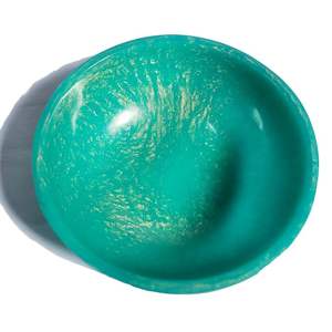 Juego de cuencos para servir de resina hechos a mano personalizados altamente pulidos de alta calidad para el hogar, hotel y restaurante de la India - Product Image 2