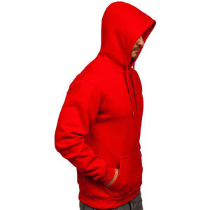 Sweat à capuche classique surdimensionné de haute qualité pour hommes personnalisable hiver 3XL solide impression à la demande polaire de base - Product Image 2