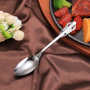 Juego de cubiertos de lujo Victorian Royal 24, juego de cubiertos de acero inoxidable 18/10, cubiertos de oro para Bodas de estilo Vintage - Product Image 6