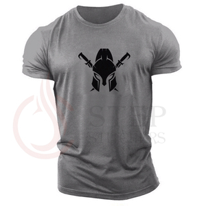 Camisetas de entrenamiento transpirables para hombre, ropa deportiva para correr, de alta calidad, Color dorado y azul marino, cuello redondo, hechas a medida - Product Image 6