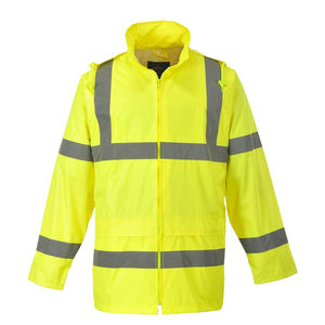 Gilet de sécurité adulte personnalisé ANSI classe 2 respirant et imperméable avec réfléchissant haute visibilité et logo personnalisé - Product Image 1