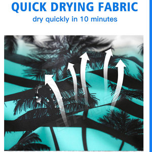 Pantalones de playa de secado rápido Pantalones cortos de natación sueltos estampados para hombres Pantalones cortos de fitness Pantalones cortos casuales para hombres - Product Image 4