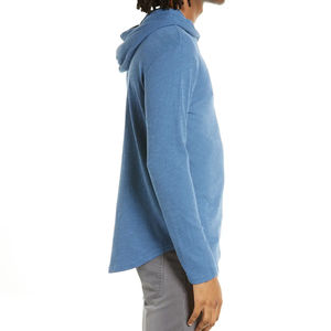 OEM Hombres Sudadera con capucha Conjunto Sudadera 50 Algodón 50 Poliéster Manga larga Impreso Oversize Pullover Sudadera con capucha Venta al por mayor Negro transpirable - Product Image 5