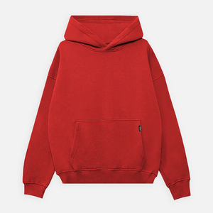 Sudadera con capucha de gran tamaño para hombre de alta calidad, venta al por mayor, sudaderas con capucha transpirables y cómodas con hombros caídos para hombre - Product Image 6