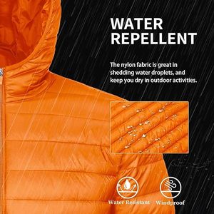 Chaquetas Acolchadas para Hombre de Diseño Personalizado, Chaquetas de Invierno para Hombre de Buena Calidad, Chaqueta Cortavientos Clásica para Hombre, Abrigo Ligero - Product Image 4