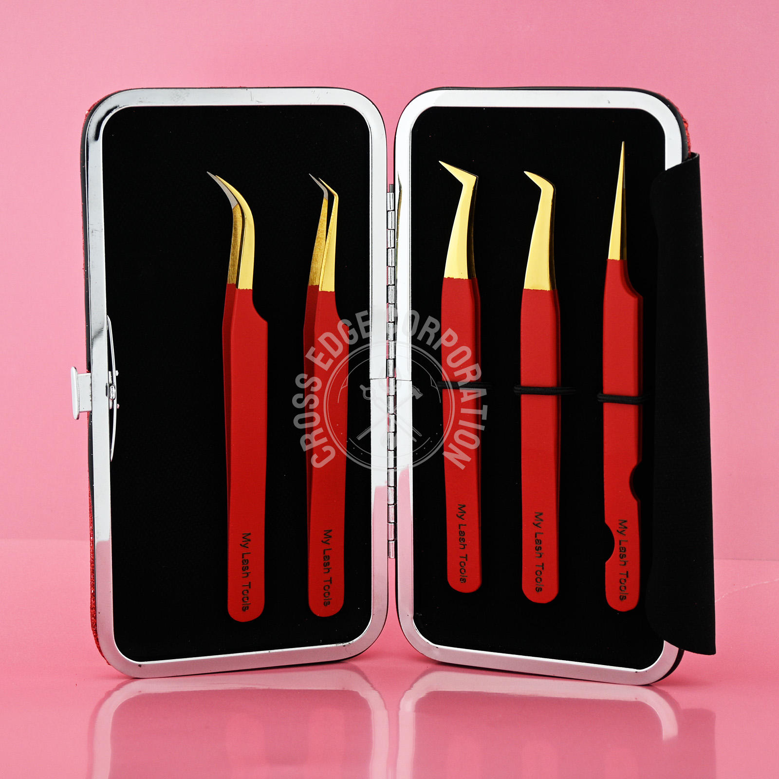 Matte Red with Gold Tip