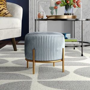 เก้าอี้นั่งแบบออตโตมันมาใหม่พร้อมขาไม้คุณภาพสูงสำหรับตกแต่งบ้านโรงแรมและบ้านไร่2025มาใหม่ - Product Image 5