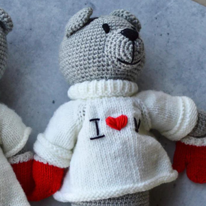 Handmade Amigurumi Stuffed <b>Toy</b> <b>Knit</b> Crochet Doll for Girls & Boys Baby Toddler Child Stuffed Animals OEM Made in Vietnam - Product Image 4