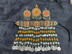 Proveedor directo de fábrica, conjuntos de joyería para mujer en estilo afgano, conjuntos de joyería afgana hechos a mano para bodas y fiestas a la venta - Product Image 6