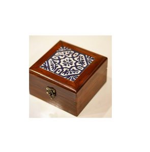 Caja de joyería de madera de diseño de lujo, caja de almacenamiento de embalaje de regalo, venta al por mayor, joyería de pulsera pequeña con producto de venta - Product Image 6