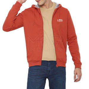 Wholesale Men <b>Zip</b> Up <b>Hoodies</b> Cotton Fleece Jackets With <b>Pockets</b> Men's <b>Hoodies</b>, <b>Hoodies</b> Men - Product Image 1
