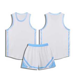 Maillot de basket-ball réversible en polyester 100% Uniforme de basket-ball de conception personnalisée - Product Image 6