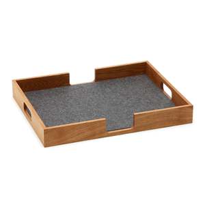 Bandeja para servir comida con diseño personalizado de madera, el mejor para servir bebidas, decoración interior, utensilios de cocina, bandeja de servicio de diseño - Product Image 6
