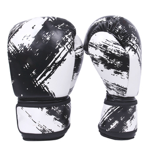 Guantes de Boxeo MMA de Cuero Personalizados Profesionales de Nuevo Diseño con Cierre de Cordones para Entrenamiento - Product Image 4