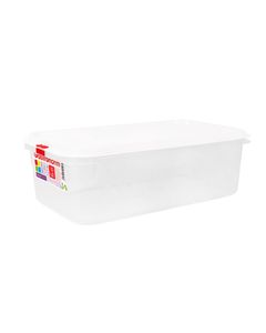 Contenitore rettangolare in plastica con coperchio 4.3L gastronorm (Plastic 1565) - Product Image 1
