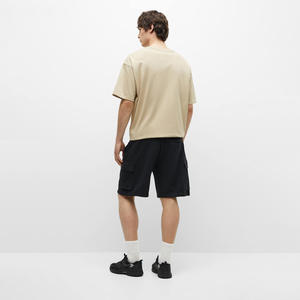 กางเกงขาสั้นคาร์โก้ผ้าฝ้ายสำหรับผู้ชายกางเกงขาสั้นคาร์โก้ผ้าฝ้ายคุณภาพสูงแบบลำลองสำหรับฤดูร้อน2025 - Product Image 3