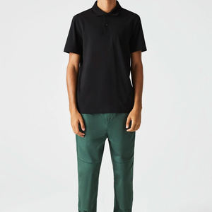 เสื้อยืดโปโลแขนสั้นโพลีเอสเตอร์ dryfit ปักลายเองขายส่งคุณภาพสูงโลโก้ที่กำหนดเองเรียบง่ายกอล์ฟลำลอง - Product Image 2