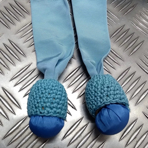 Ronpex เข็มขัดคาดเอวและสายคาดเอวสีขาวและสีฟ้าแบบกำหนดเอง - Product Image 4