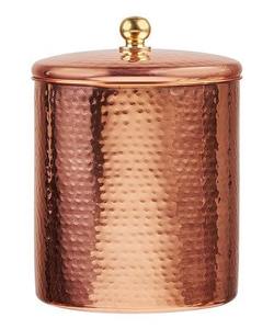 Ensemble de boîtes de rangement en cuivre pour cuisine d'occasion et hôtel avec finition antique en cuivre de qualité supérieure - Product Image 1