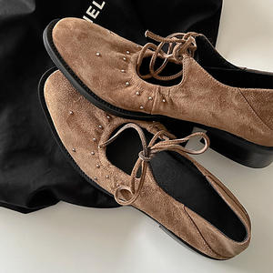 Zapatos planos de lona a la moda para mujer, zapatillas informales para mujer, mocasines sin cordones, calzado cómodo y transpirable para verano - Product Image 4